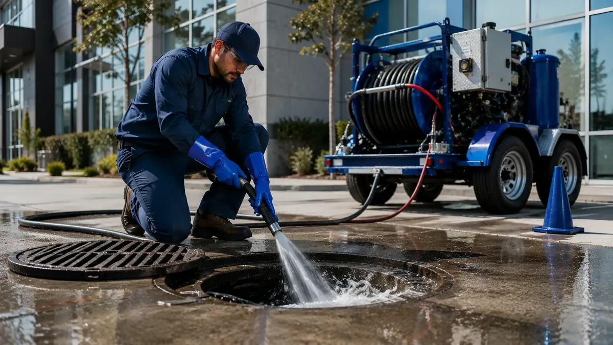 Commercial Hydro Jet Drain Cleaning in Chualar